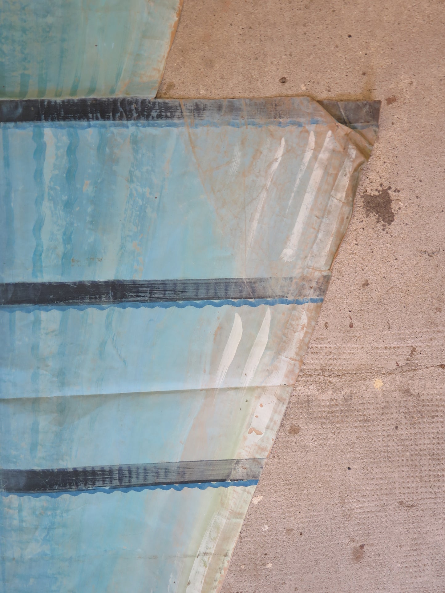 Fondale da teatro in carta dipinta a mano inizio secolo scenografia teatrale vintage da teatri torinesi del primo '900 CL2.62