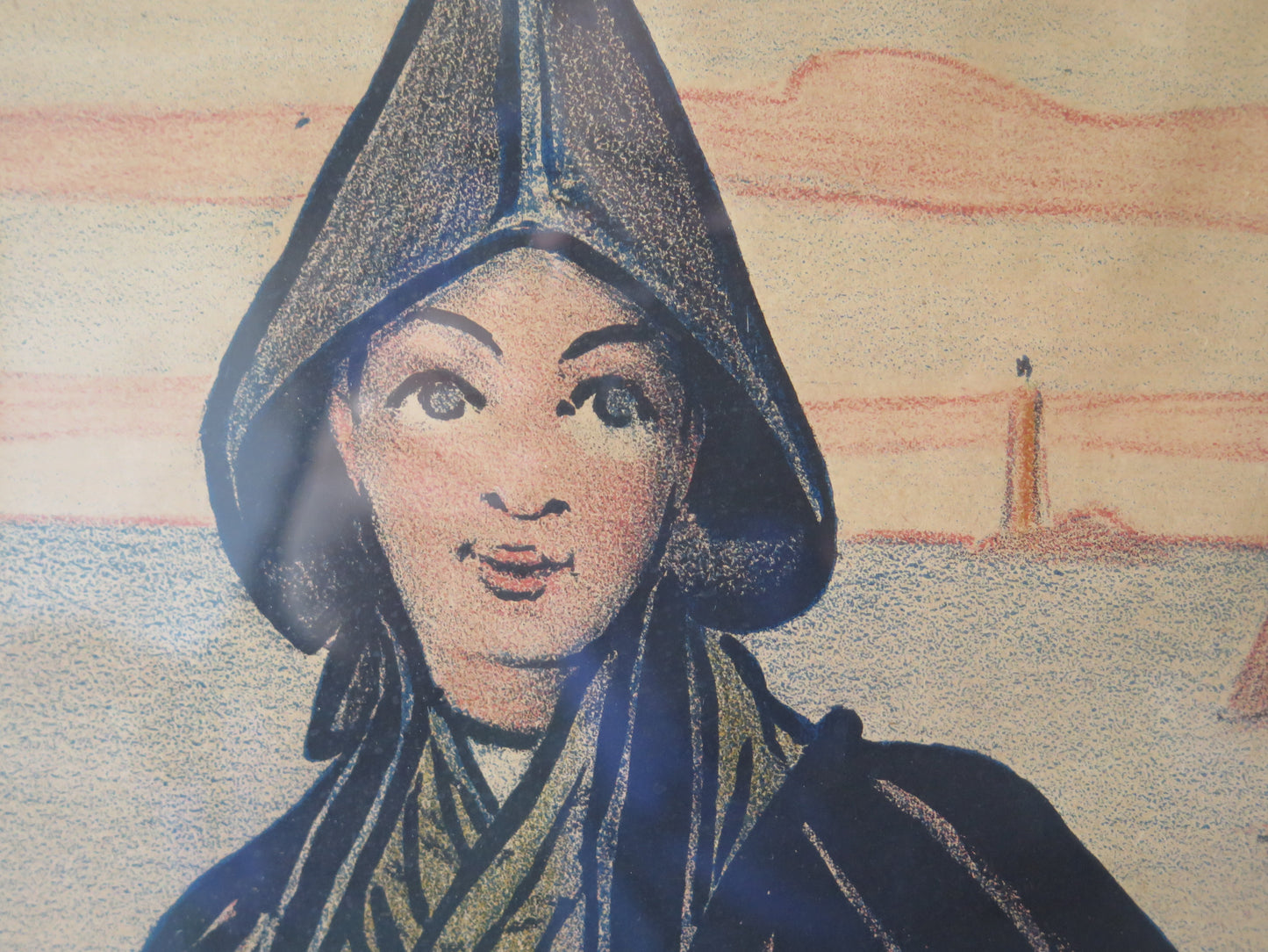 Manifesto pubblicitario vintage Exposition des Artistes Bretons Bretagna Francia originale