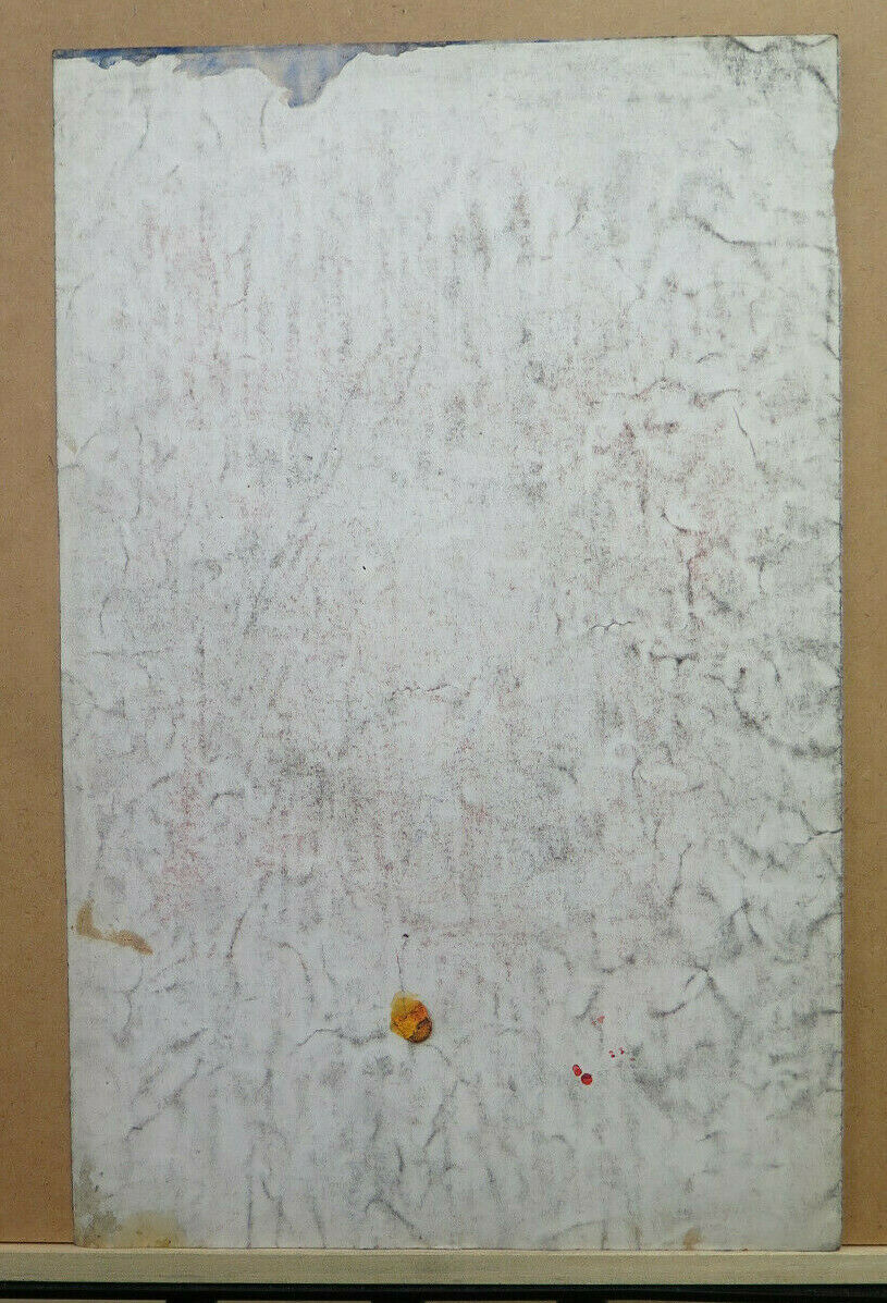 LARGE ANTIQUE DRAWING GIRL WORK PAINTER FRANCE Pierre Duteurtre DUT BM53.1