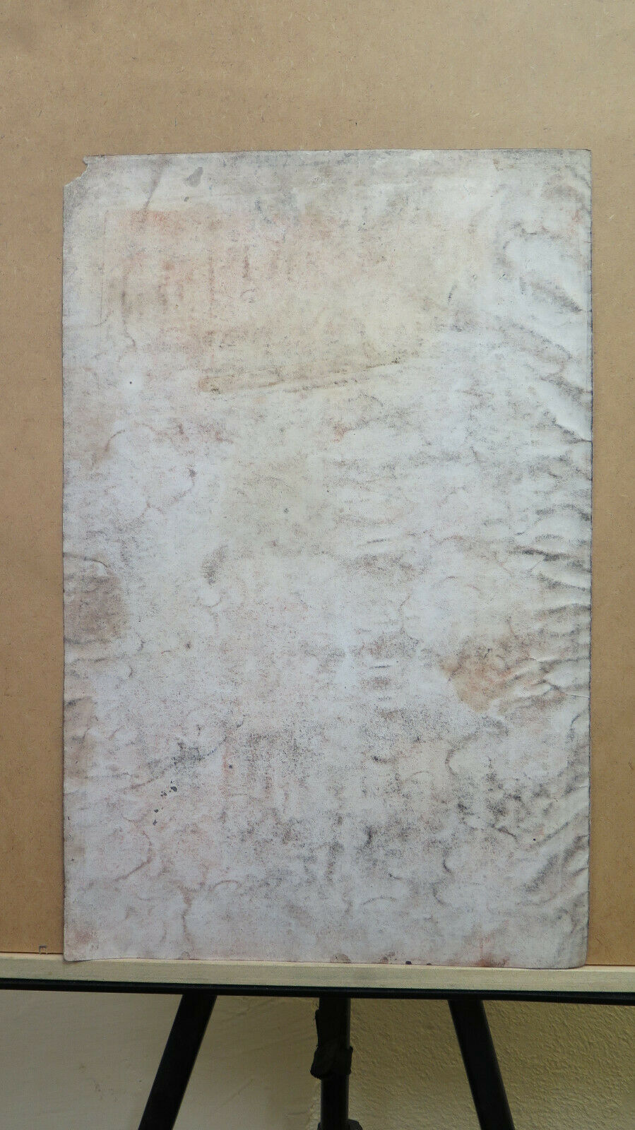 PORTRAIT ANTIQUE DRAWING WORK OF THE FRENCH PAINTER Pierre Duteurtre DUT BM53.1