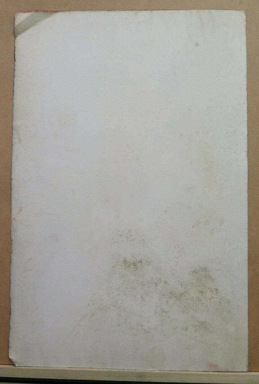 ANTIQUE DRAWING FROM THE Portrait of Innocent X BY Velázquez Pierre Duteurtre DUT BM53.1