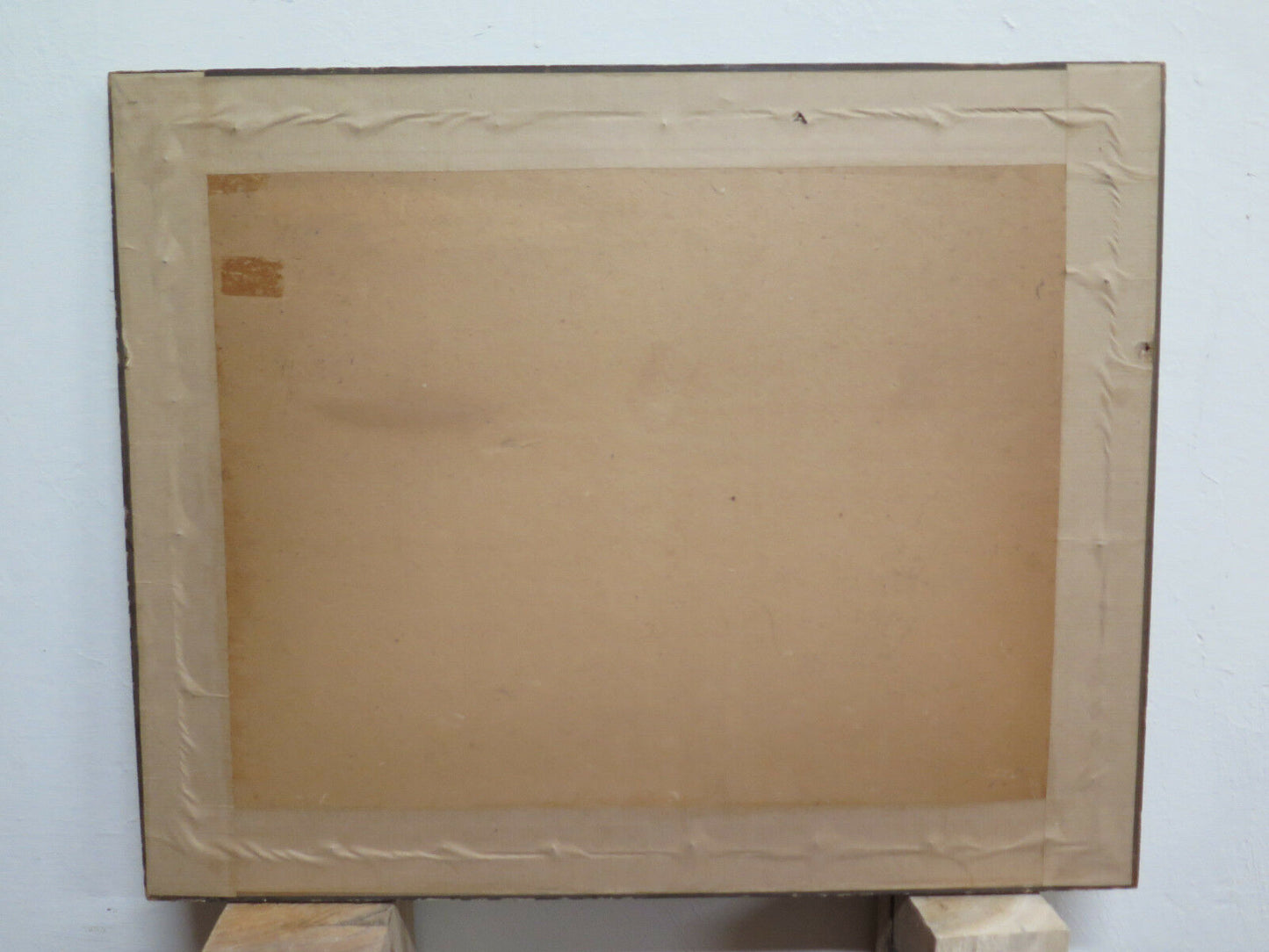 STAMPA ANTICA SCANDINAVIA PAESAGGIO NORD CAMPAGNA VINTAGE PRINT DENMARK R103 - Belbello Antiques