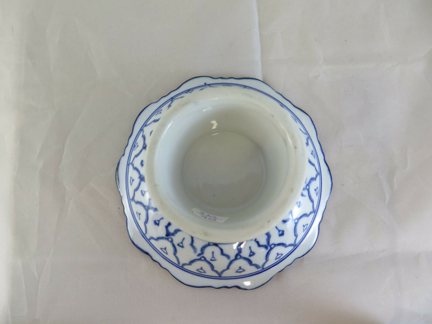 DELIZIOSA ALZATINA CENTROTAVOLA IN CERAMICA COPENAGHEN DIPINTA A MANO R57 - Belbello Antiques