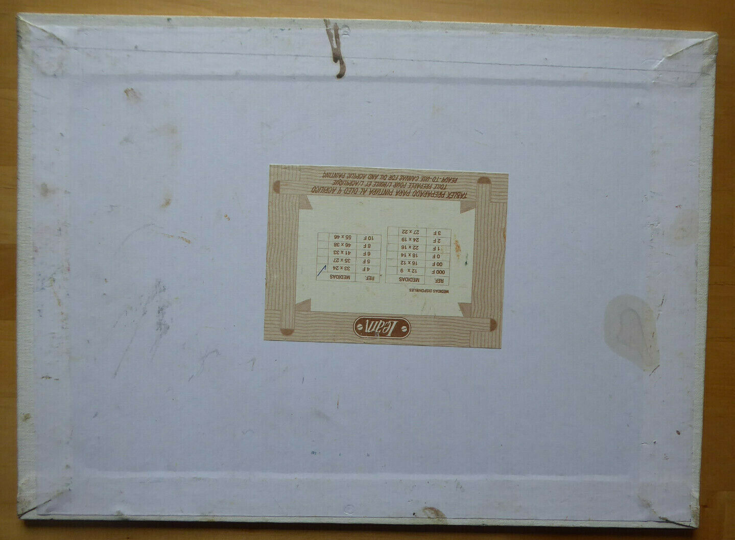 QUADRO AD OLIO SU TAVOLA NON FINITO VEDUTA DI PAESE SPAGNOLO OPERA PITTORE MD1