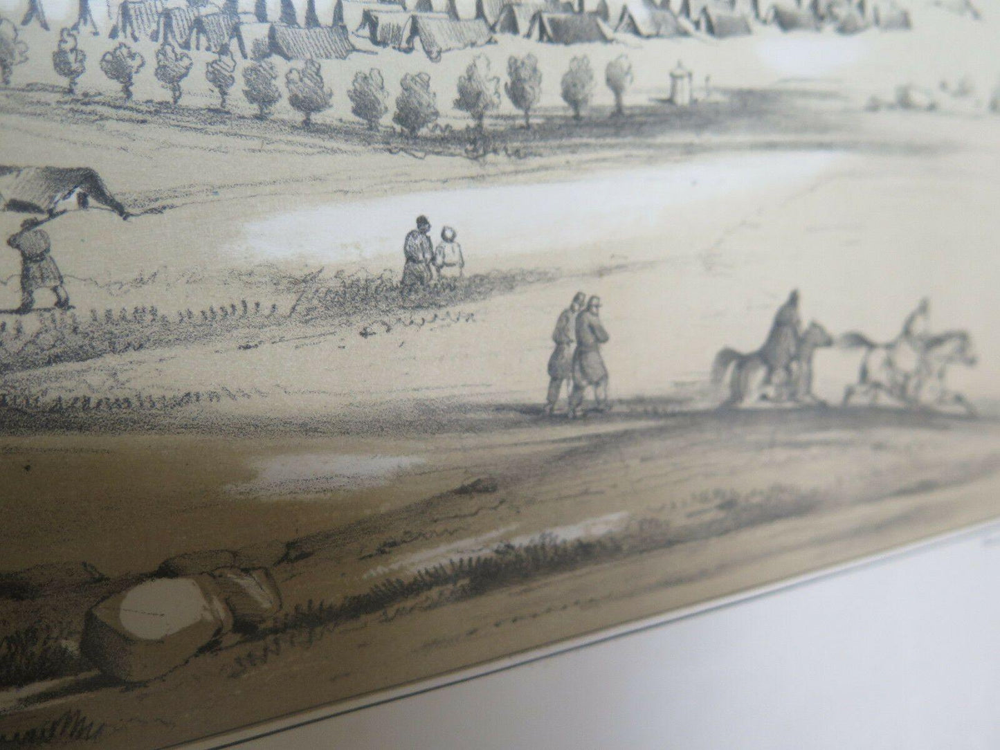 STAMPA ANTICA CORPO DI SPEDIZIONE SARDO IN CRIMEA 1855-1856 ESERCITO - Belbello Antiques