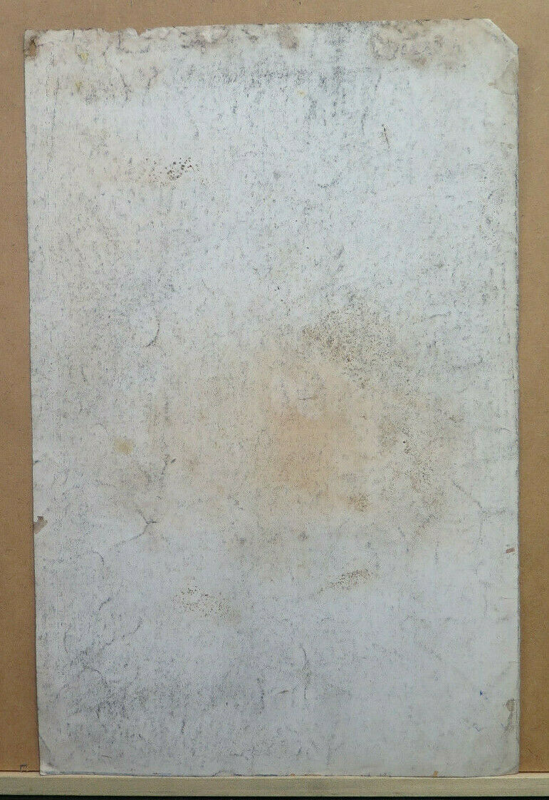 ANCIENT DRAWING BY FRENCH ARTIST Pierre Duteurtre DUT CITY VIEW FRANCE BM53.1