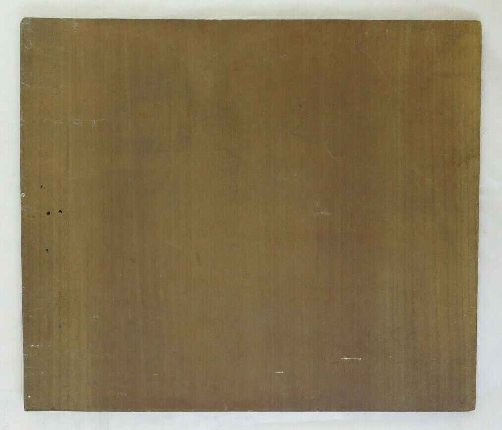 VECCHIA PIROGRAFIA SU LEGNO QUADRO ABBAZIA ARLES-SUR-TECH FRANCIA PIRENEI BM38