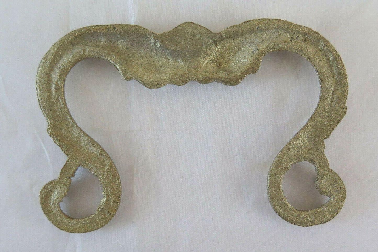 6 MANIGLIE PER MOBILI ANTICHI IN BRONZO ARTIGIANALI FERRAMENTA ACCESSORI CH30 - Belbello Antiques