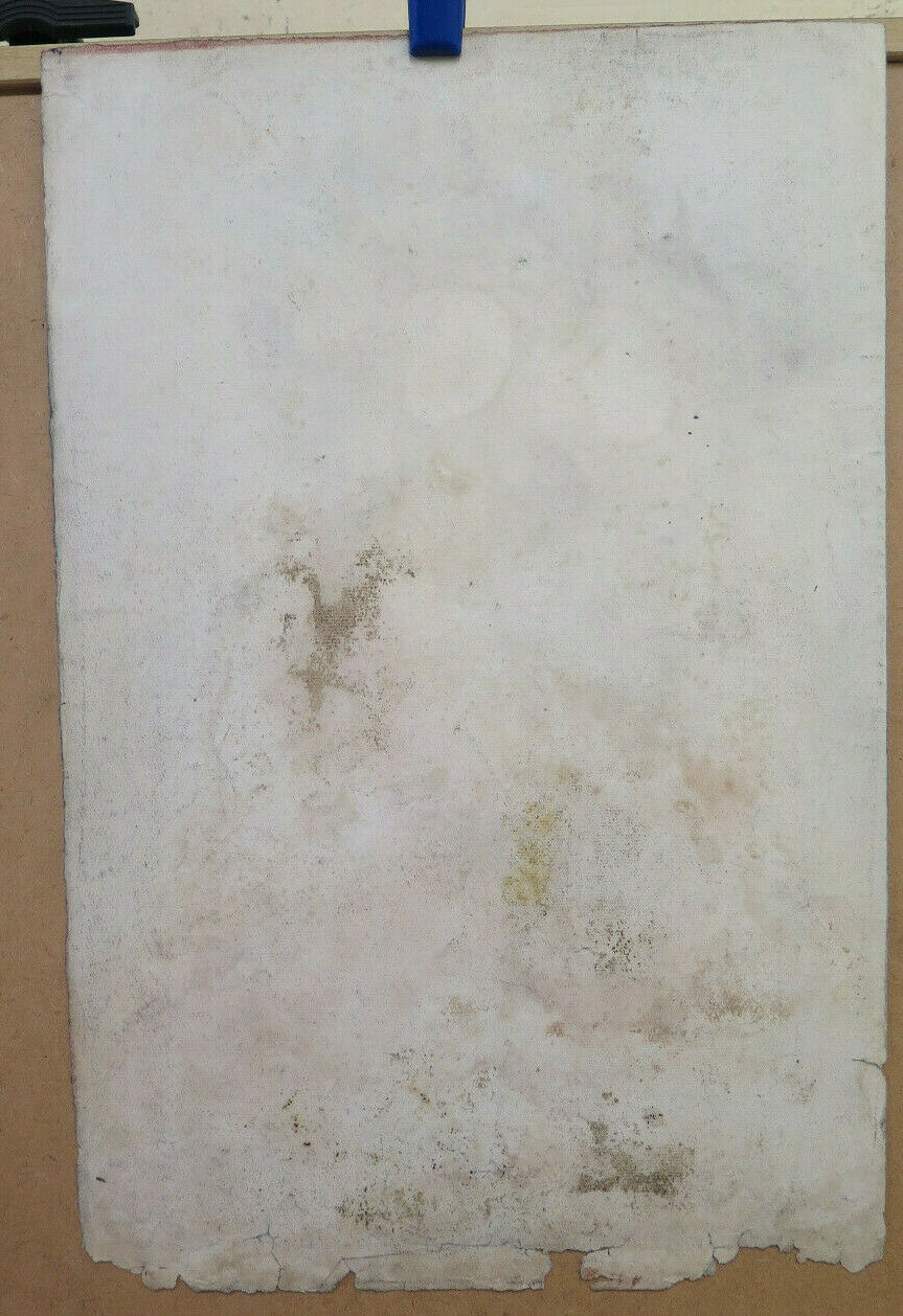 ANCIENT DRAWING WORK OF THE PAINTER Pierre Duteurtre DUT CLASSICAL SCENE BM53.1 b