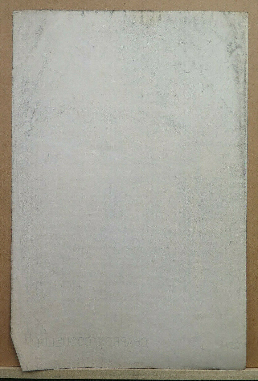 DISEGNO ANTICO RITRATTO DONNA CARTA ARTISTA FRANCIA Pierre Duteurtre DUT BM53.1
