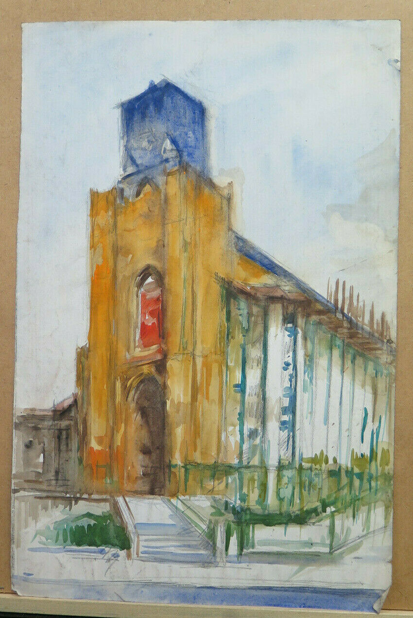 NUDE ANTIQUE DRAWING WORK BY FRENCH PAINTER Pierre Duteurtre DUT BM53.1