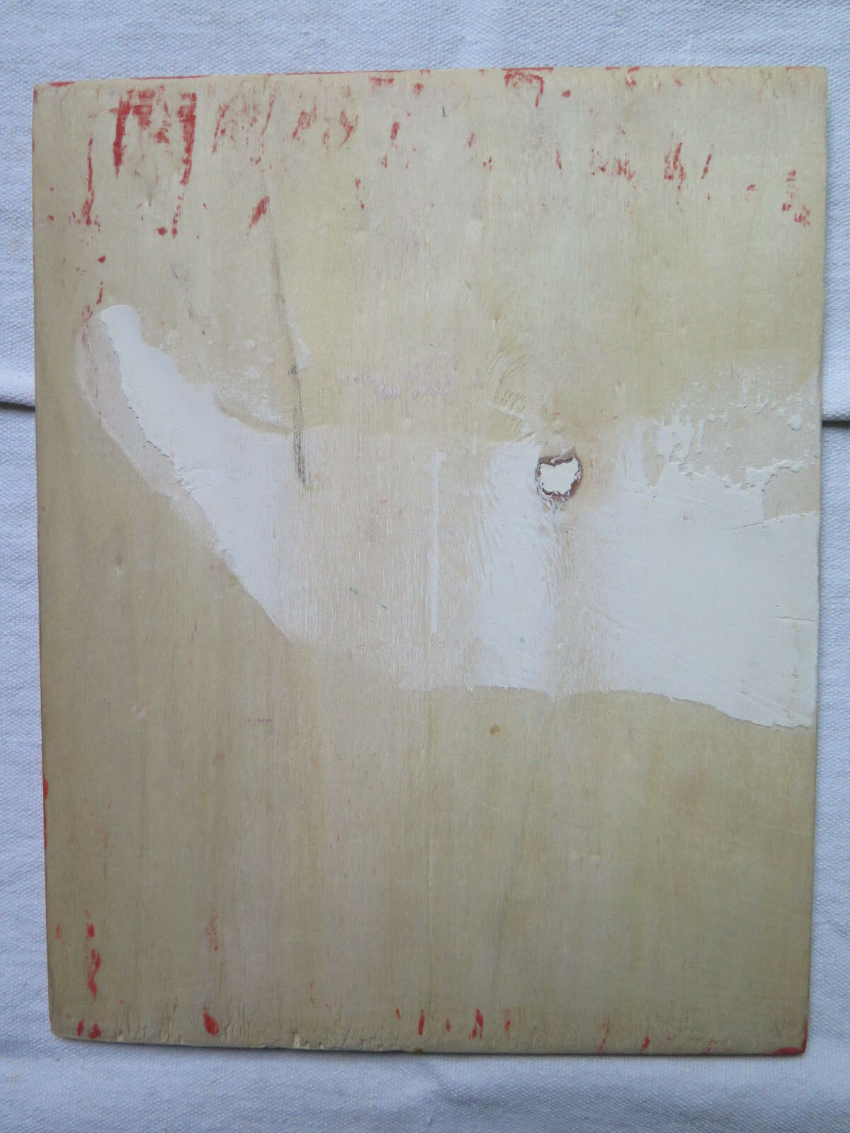 OLIO SU TAVOLA QUADRO VINTAGE ANNI SESSANTA DIPINTO D'EPOCA ANNI SESSANTA M