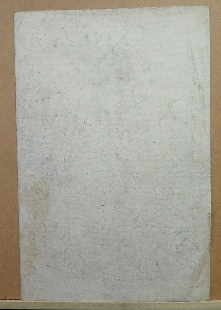 CRUCIFIXION OF JESUS CHRIST ANCIENT PAINTING ARTIST Pierre Duteurtre DUT BM53.1 d