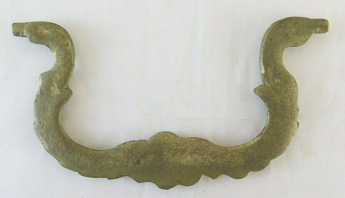 6 MANIGLIE PER MOBILI ANTICHI IN BRONZO ARTIGIANALI FERRAMENTA ACCESSORI CH30 - Belbello Antiques