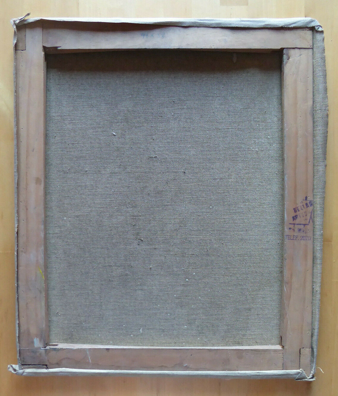 ANONYMOUS SPANISH FROM THE 20TH CENTURY OLD NUDE PAINTING OIL PAINTING ON CANVAS VINTAGE MD7