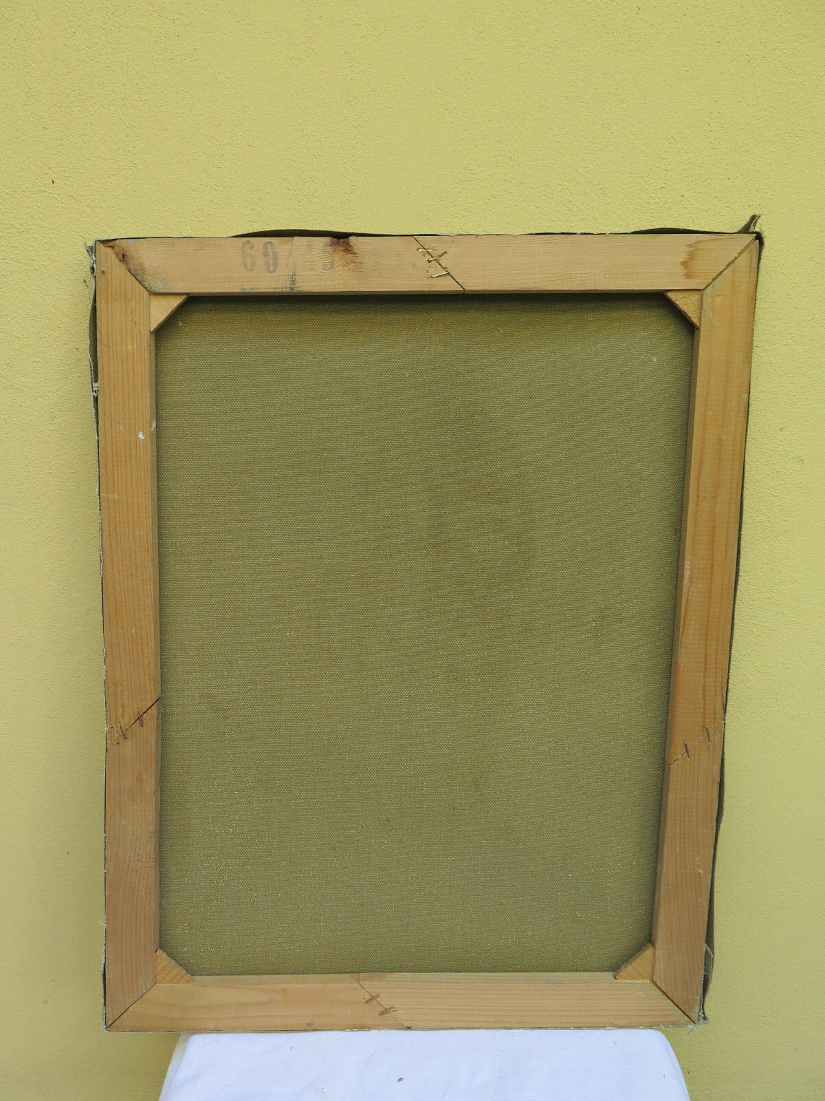 OLD OIL PAINTING SELF-PORTRAIT OF THE PAINTER 1900s