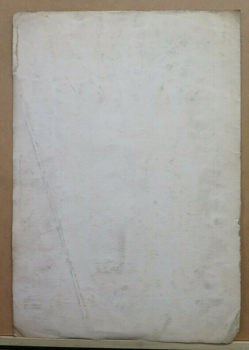 ANTICO DIPINTO INTERNO CHIESA Pierre Eugène Duteurtre DUT 1911-1989 BM53.1