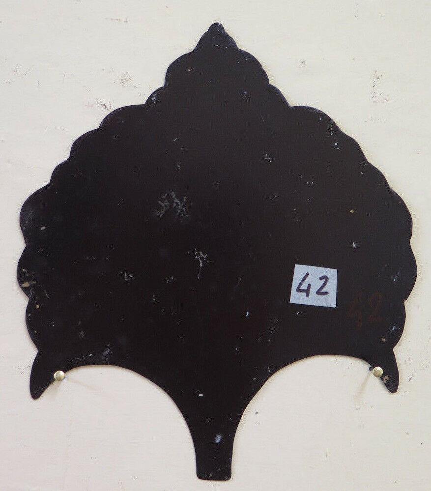 QUADRO FLOREALE DIPINTO SU FERRO ED INCISO A BULINO CON MOTIVI FLOREALI CH13 42 - Belbello Antiques