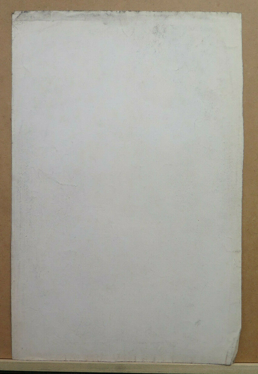 SAINT JOHN THE BAPTIST ANCIENT PAINTING WORK Pierre Duteurtre known as DUT BM53.1