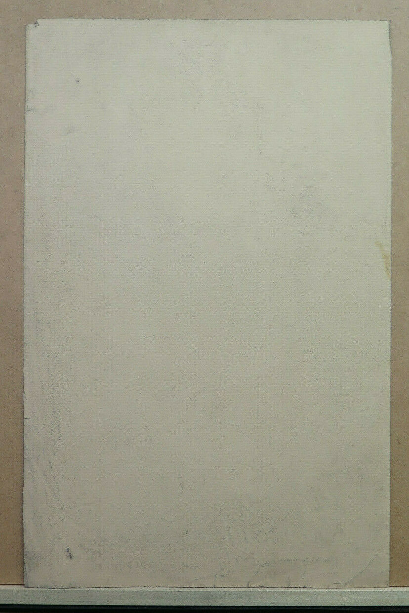 LARGE ANTIQUE CHARCOAL DRAWING ON ARTIST PAPER Pierre Duteurtre DUT BM53.1