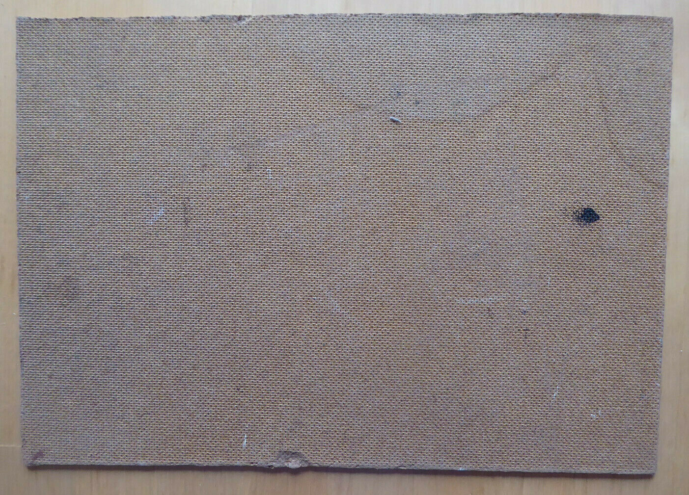 SPANISH LANDSCAPE OLD PAINTING OIL PAINTING ON BOARD SIGNED VINTAGE MD2