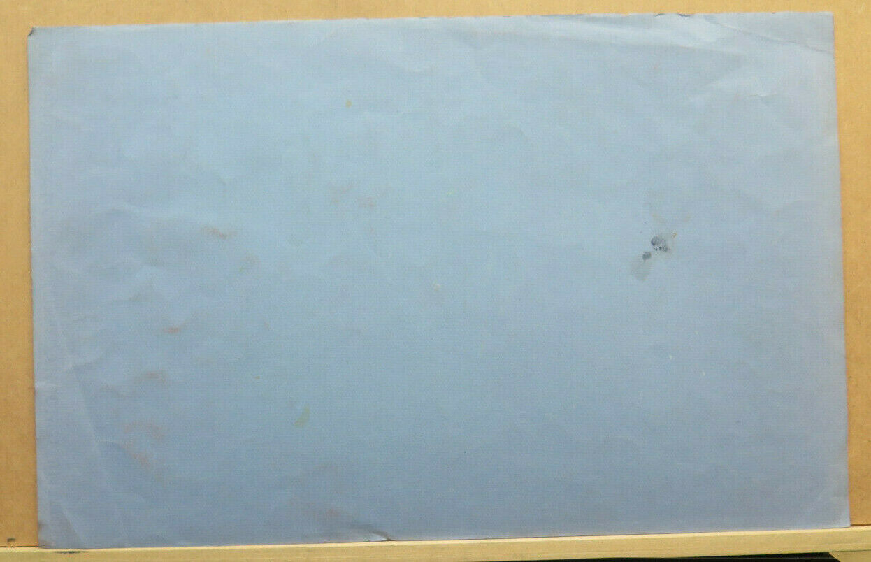 OLD PAINTING WITH STYLIZED FIGURES EXTRA EUROPEAN ART WATERCOLOR PAPER BM53.3