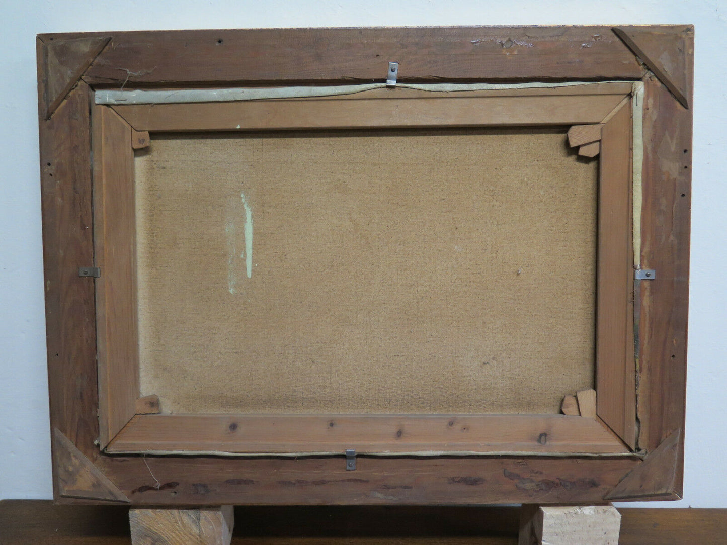 PAESAGGIO NORDICO AL TRAMONTO ANTICO DIPINTO OLIO TELA DANIMARCA PRIMO 900 R93