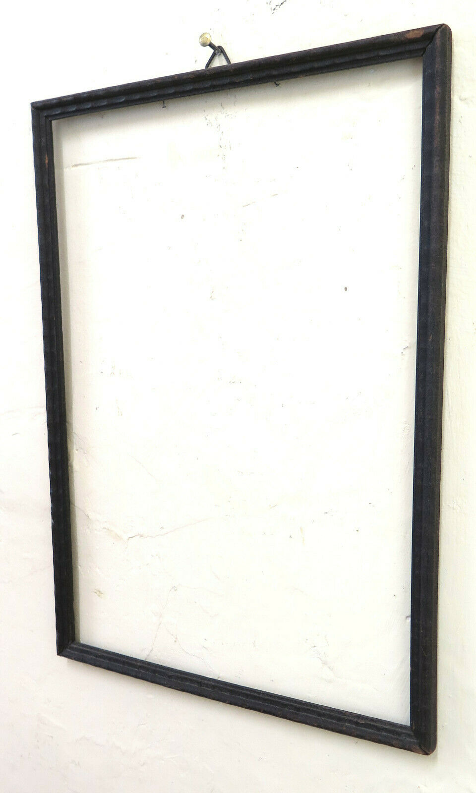 DUE CORNICI DI LEGNO PROFILO SOTTILE VECCHIE META' '900 PER QUADRI DIPINTI X12