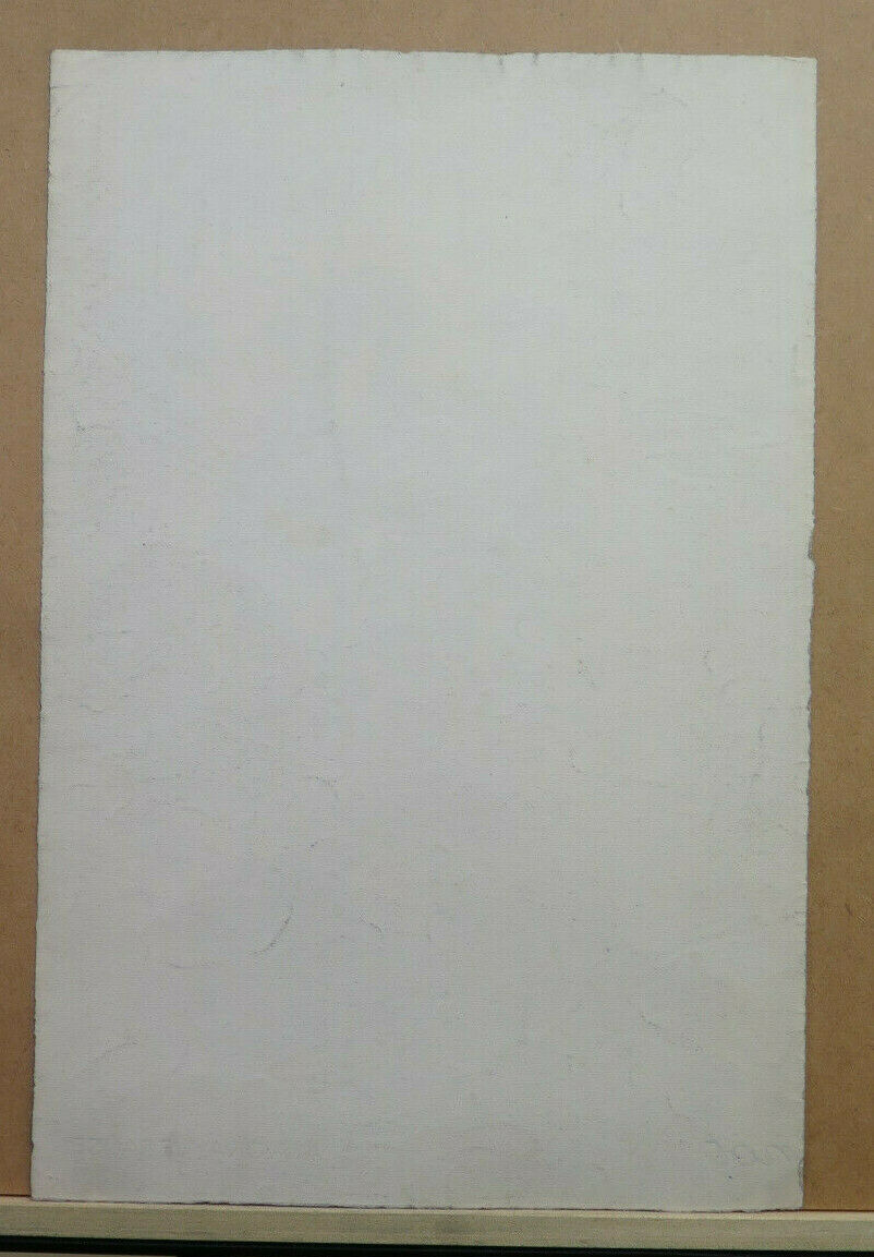 ANTIQUE CHARCOAL PAINTING ON PAPER HAMLET ART Pierre Duteurtre known as DUT BM53.1