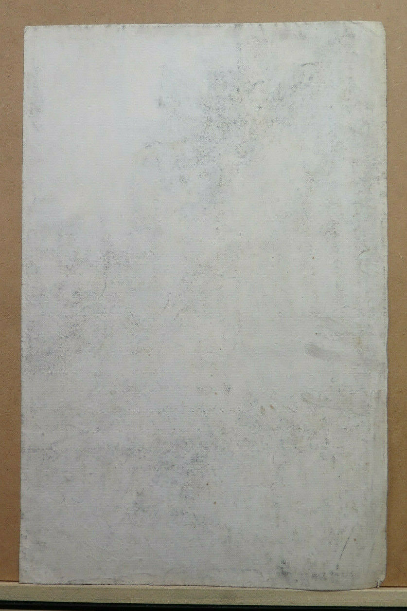 31x48 cm ANTIQUE CHARCOAL DRAWING BIBLICAL SCENE Pierre Duteurtre DUT BM53.1