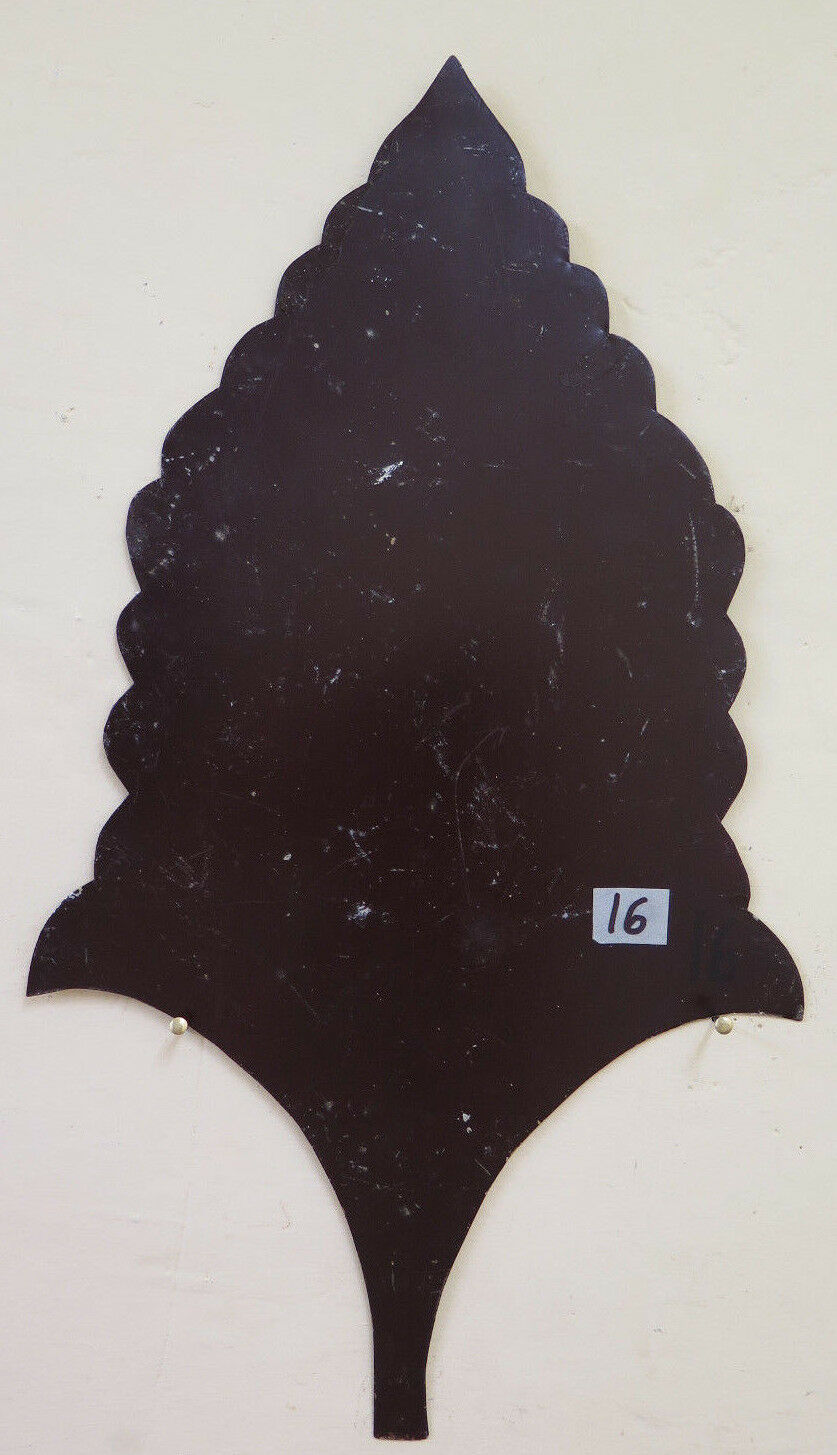 ANCIENT FRIEZE PAINTED ON IRON ENGRAVED FRAMEWORK BULIN FLORAL STYLE FLOWERS CH13 16