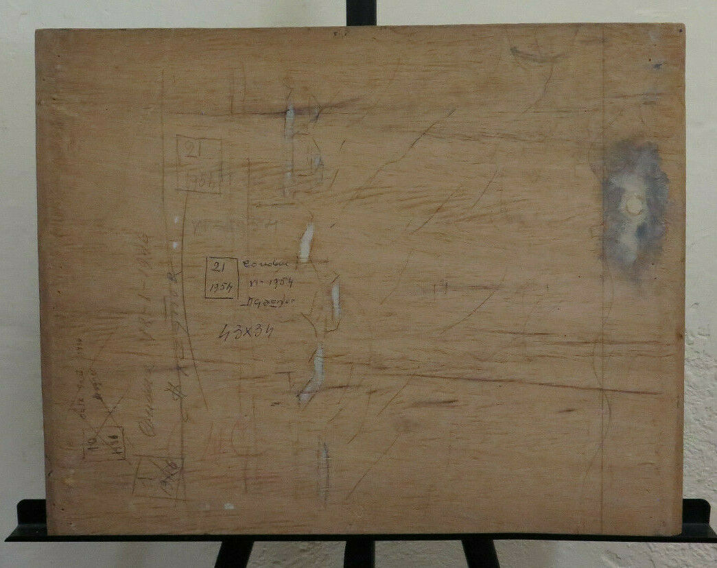 OLD PAINTING ALPINE LANDSCAPE SUSA VALLEY MUSINÈ ALPS MOUNTAINS GAGNOR BM40