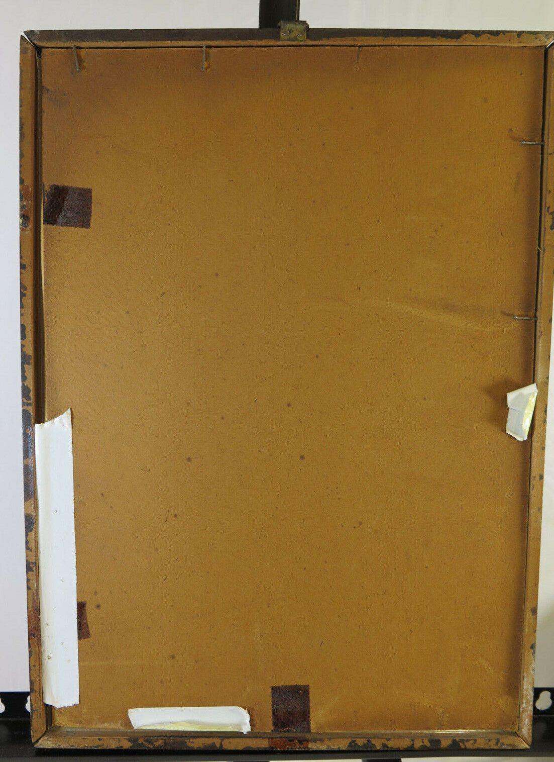 PAESAGGIO LIGURE DI GIACOMO PICOLLO INCISIONE SU CARTA FIRMATA LIGURIA G38 - Belbello Antiques