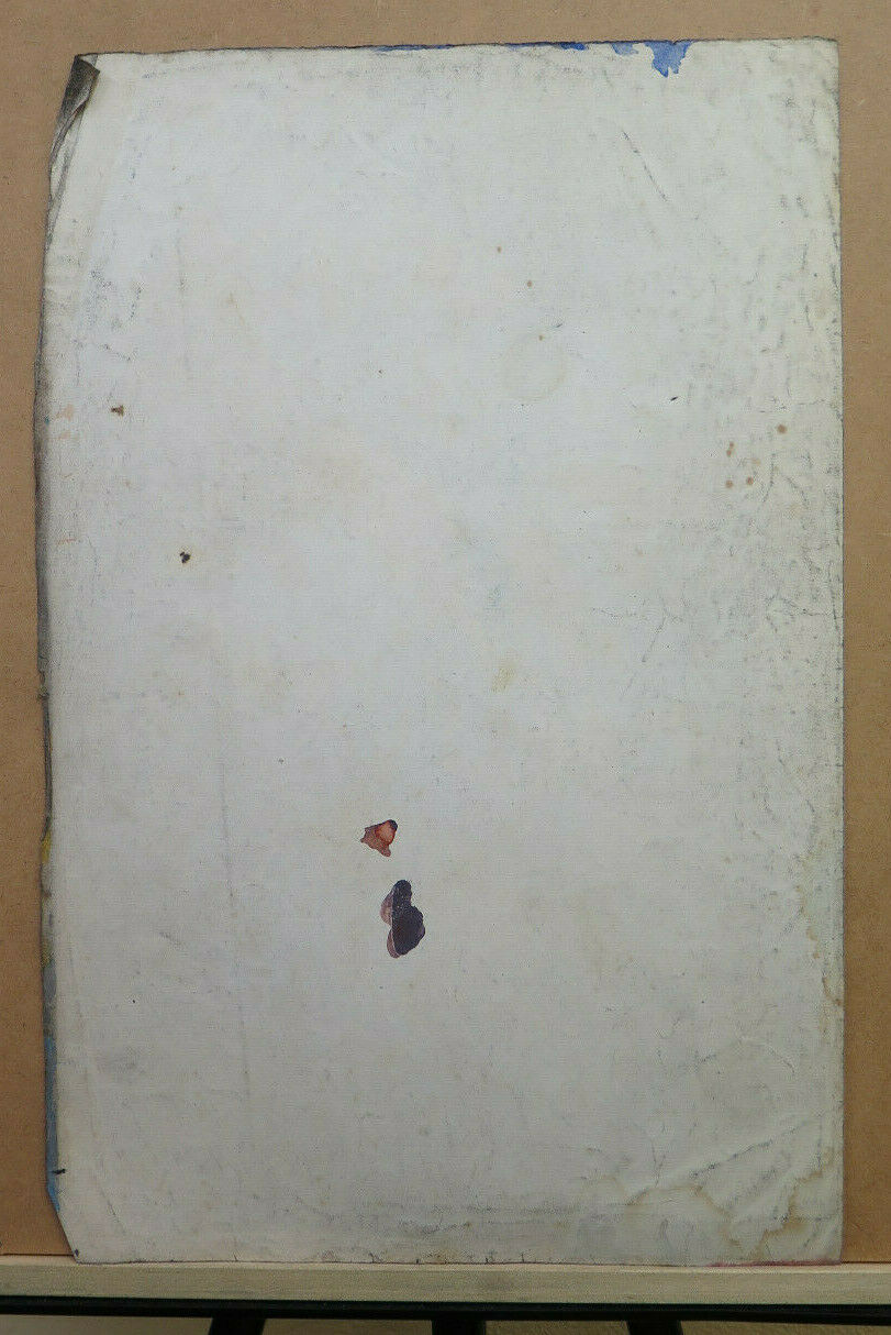 ANTIQUE PORTRAIT DRAWING OF A FRENCH GENTLEMAN PAINTER Pierre Duteurtre DUT BM53.1