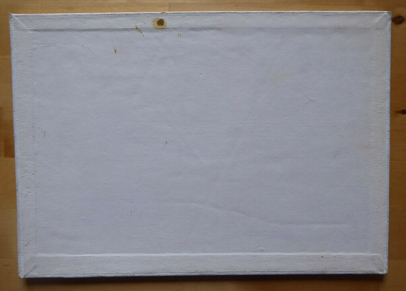 PICCOLO DIPINTO BOZZETTO OLIO SU TAVOLA VAEDUTA DI PAESE FIRMATO SPAGNA '900 MD1