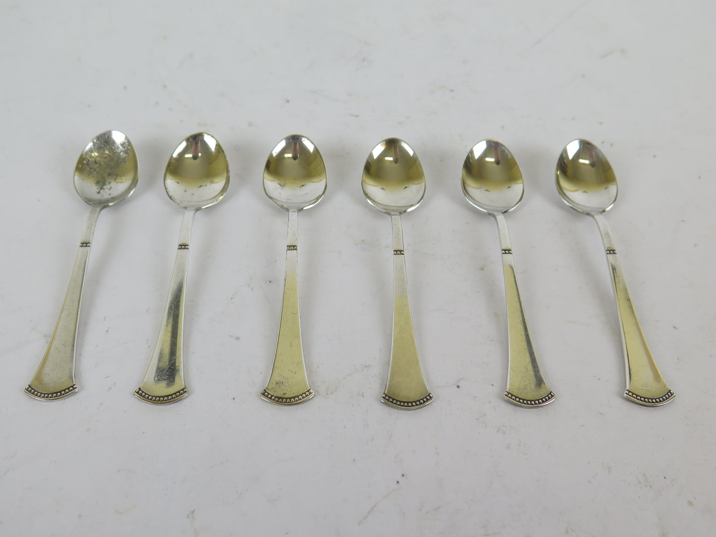 15 CUCCHIAINI ANTICHI VARIE FORME ART NOUVEAU STILE LIBERTY NS.ALP. ATLA R146