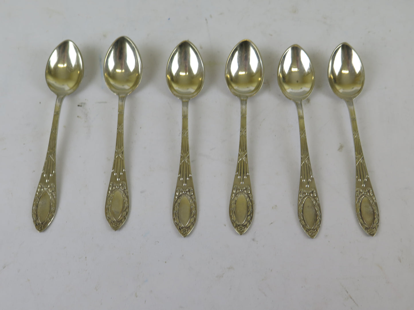 6 CUCCHIAINI ANTICHI + 2 IN OMAGGIO ENERET R146