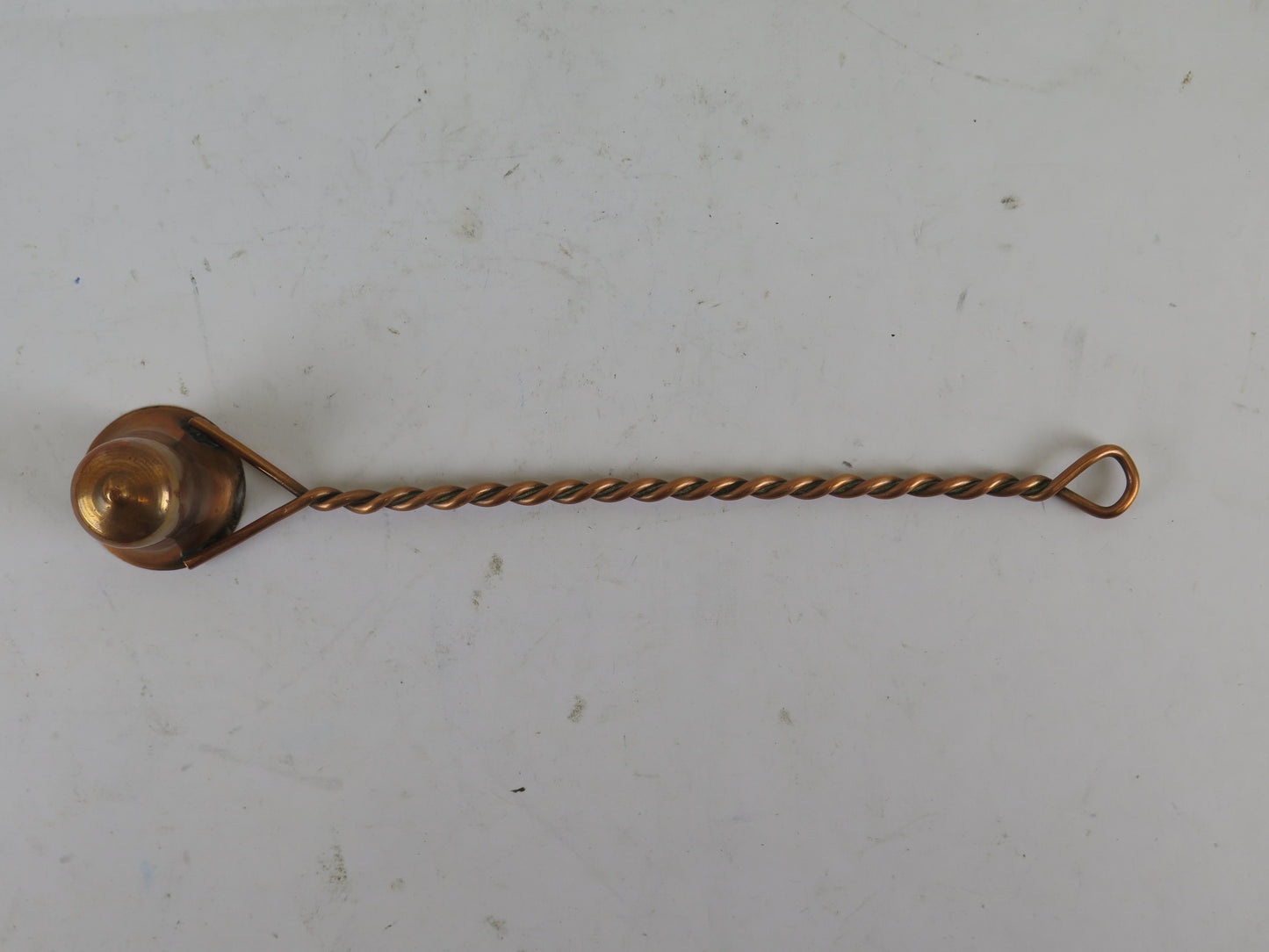 ANTIQUE CANDLE EXTINGUISHER SCISSORS AND FIXED HEAD CANDLE EXTINGUISHER R146