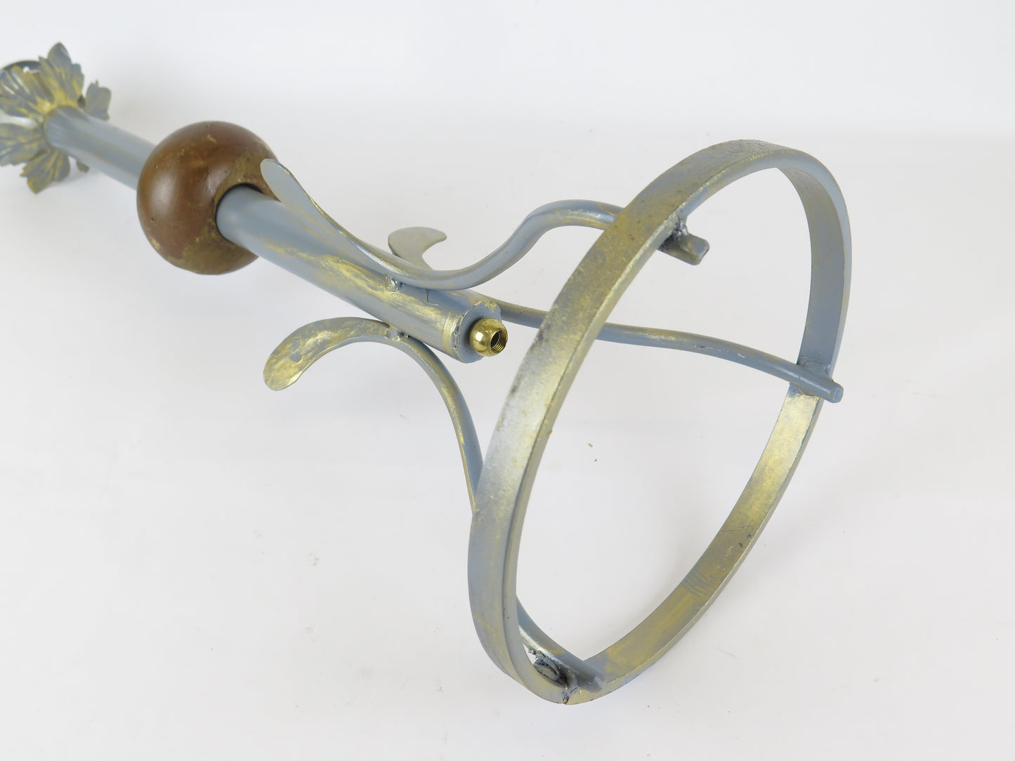 WROUGHT IRON LAMP MODERN VINTAGE DESIGN ABAT JOUR ABATJOUR CH1