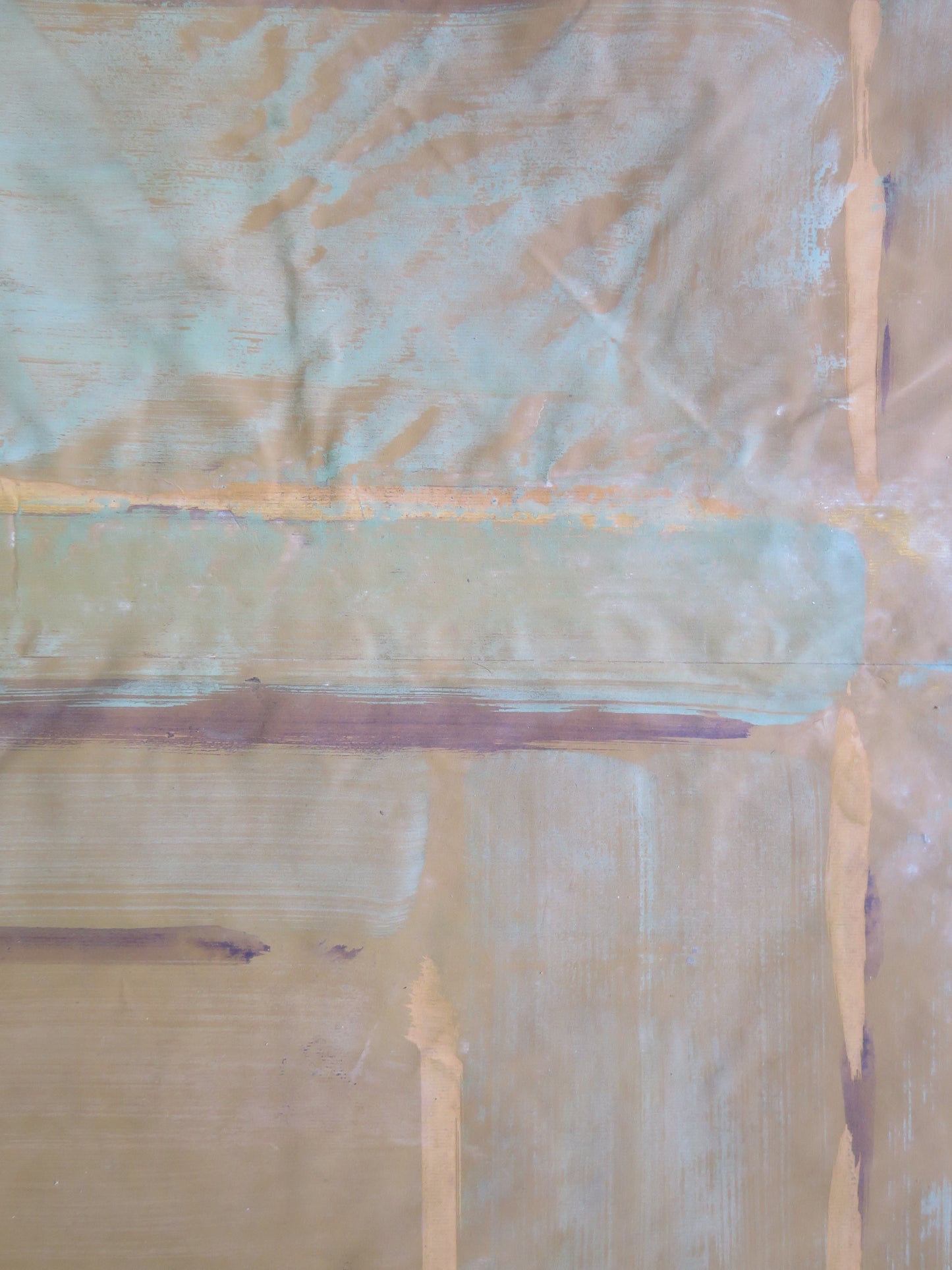 160x252 cm ANTICA SCENOGRAFIA DA TEATRO FONDLAE GRANDE DIPINTO CABINA CL2.28