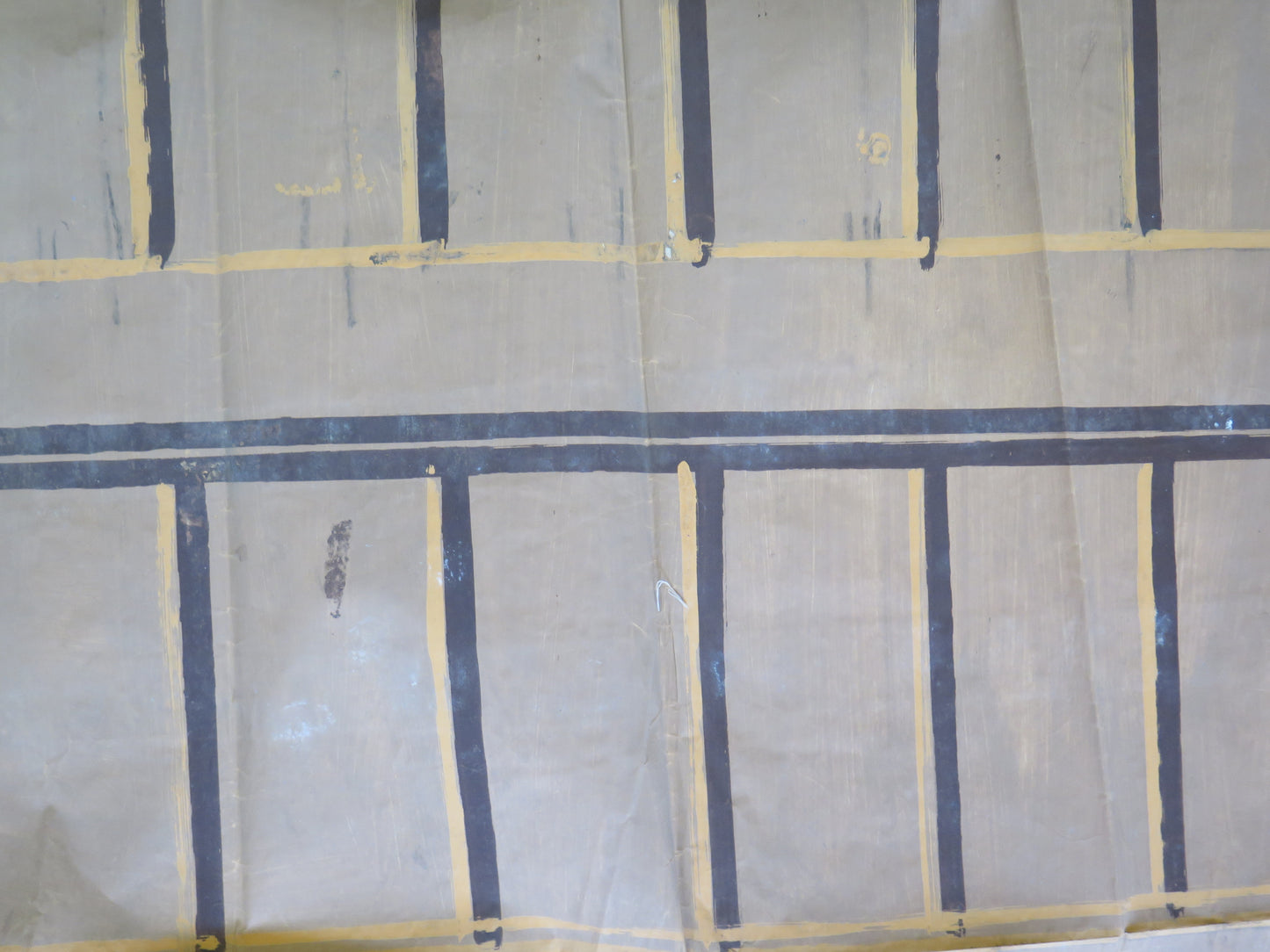 96x221 cm ANCIENT SCENOGRAPHY THEATER BACKDROP WOODEN DOOR CL2.29