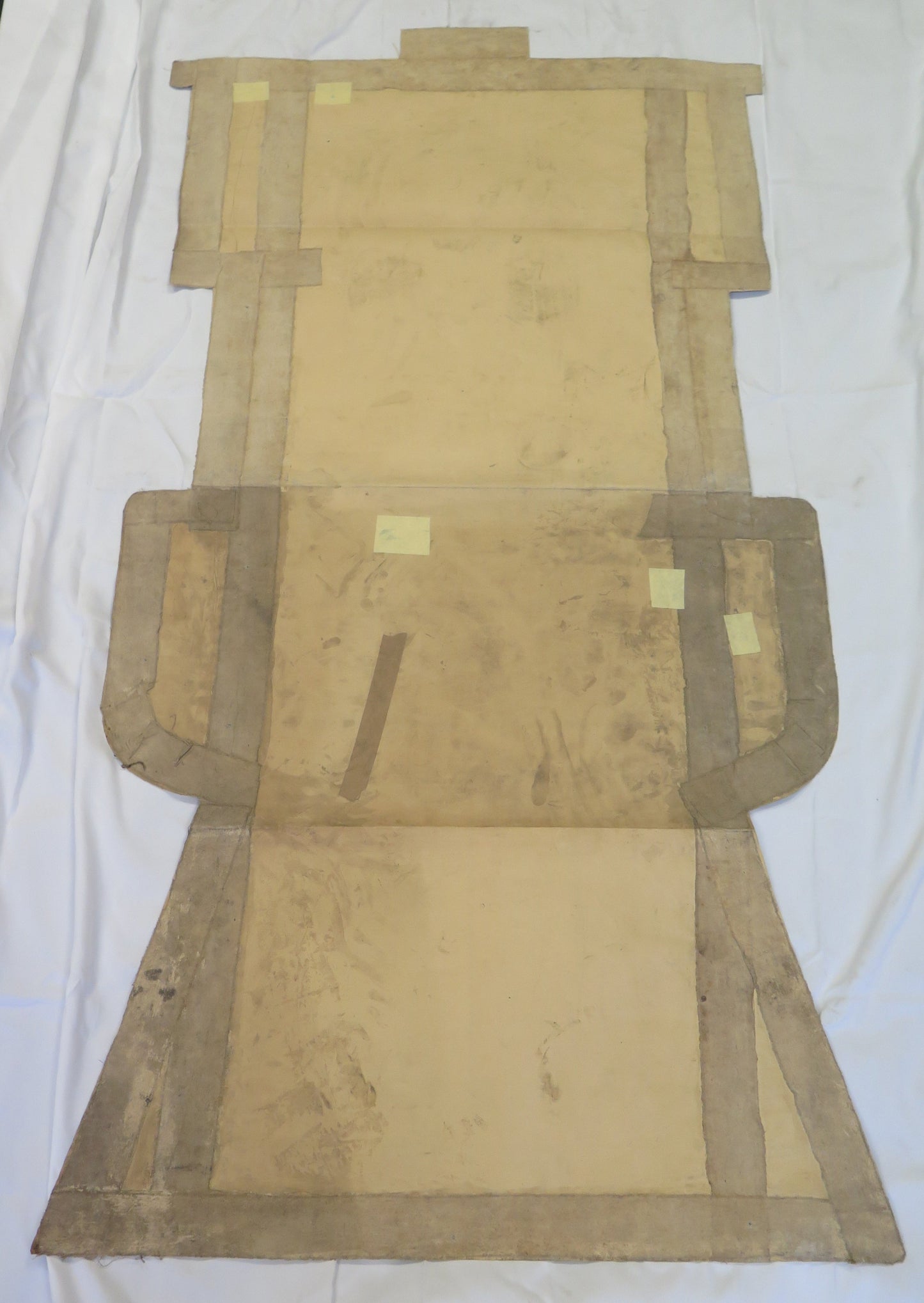 ANTIQUE THEATER PAINTING BACKGROUND FOR STAGE HAND PAINTED WEDDING GROUP CL1.4