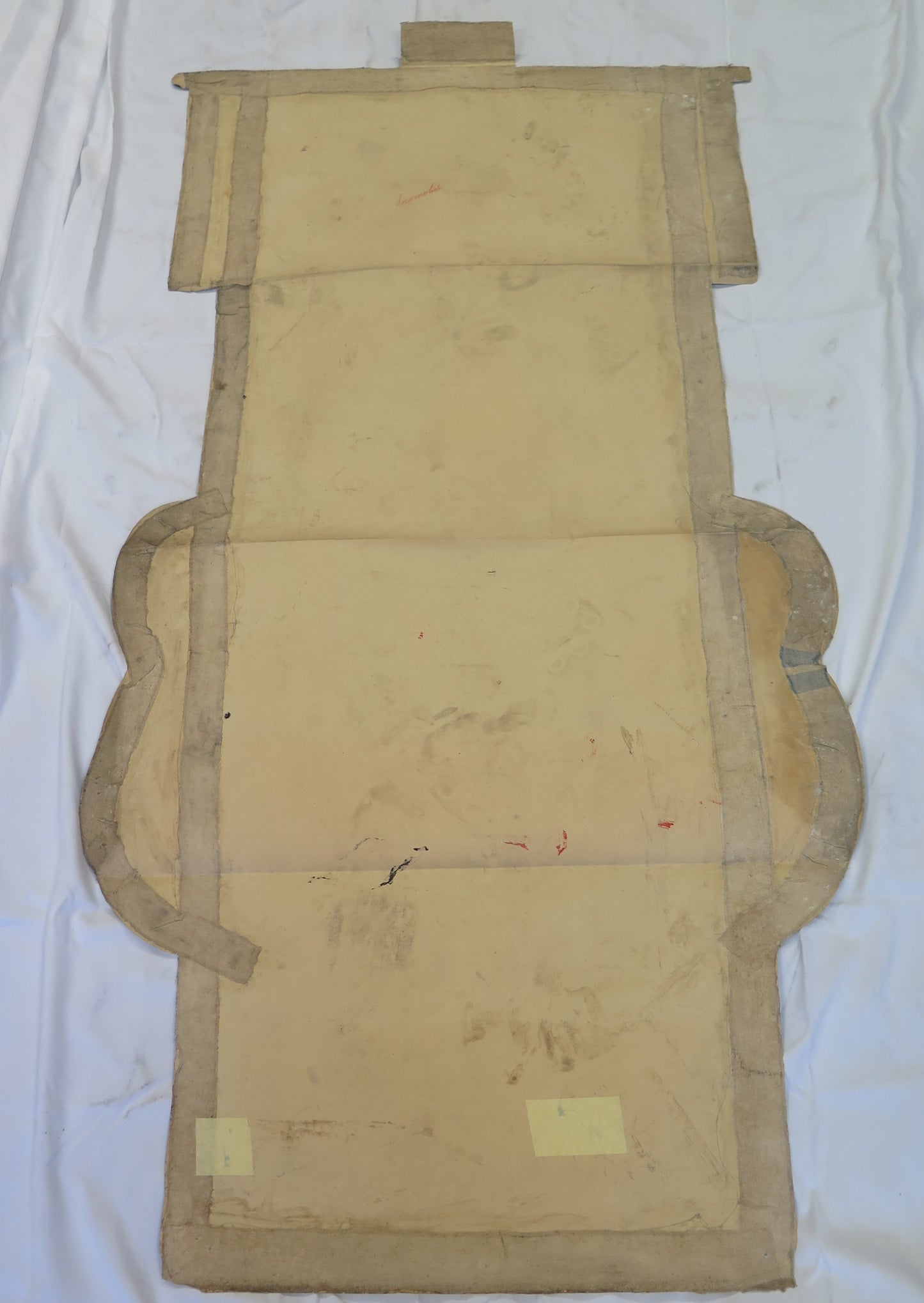 ANTIQUE THEATER PAINTING BACKGROUND FOR STAGE HAND PAINTED TRAIN CL1.5