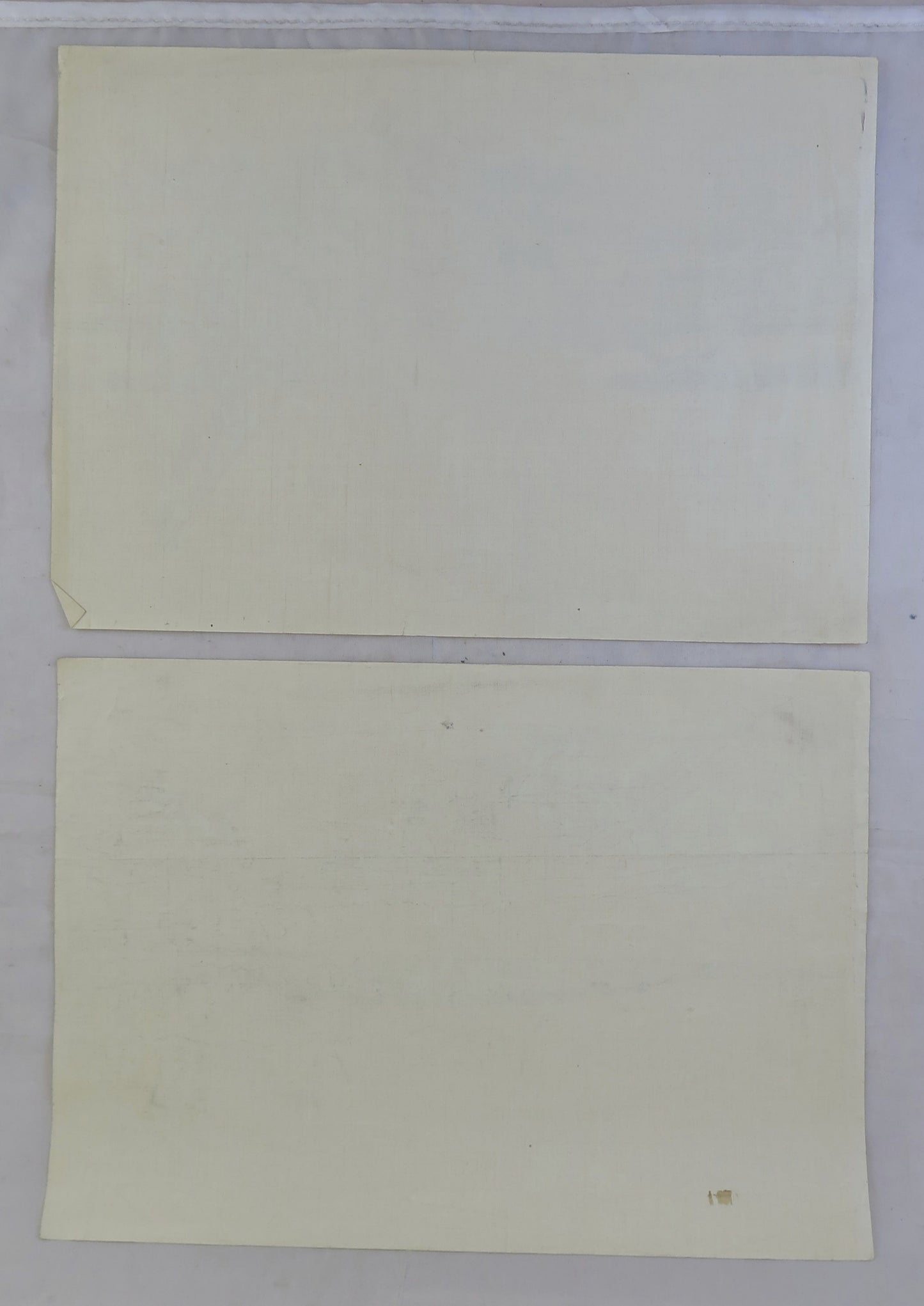 2 ANTICHI DISEGNI PAESAGGIO MARE PORTO BARCHE VEDUTA MATITA FRANCIA ARTE BM53.5F