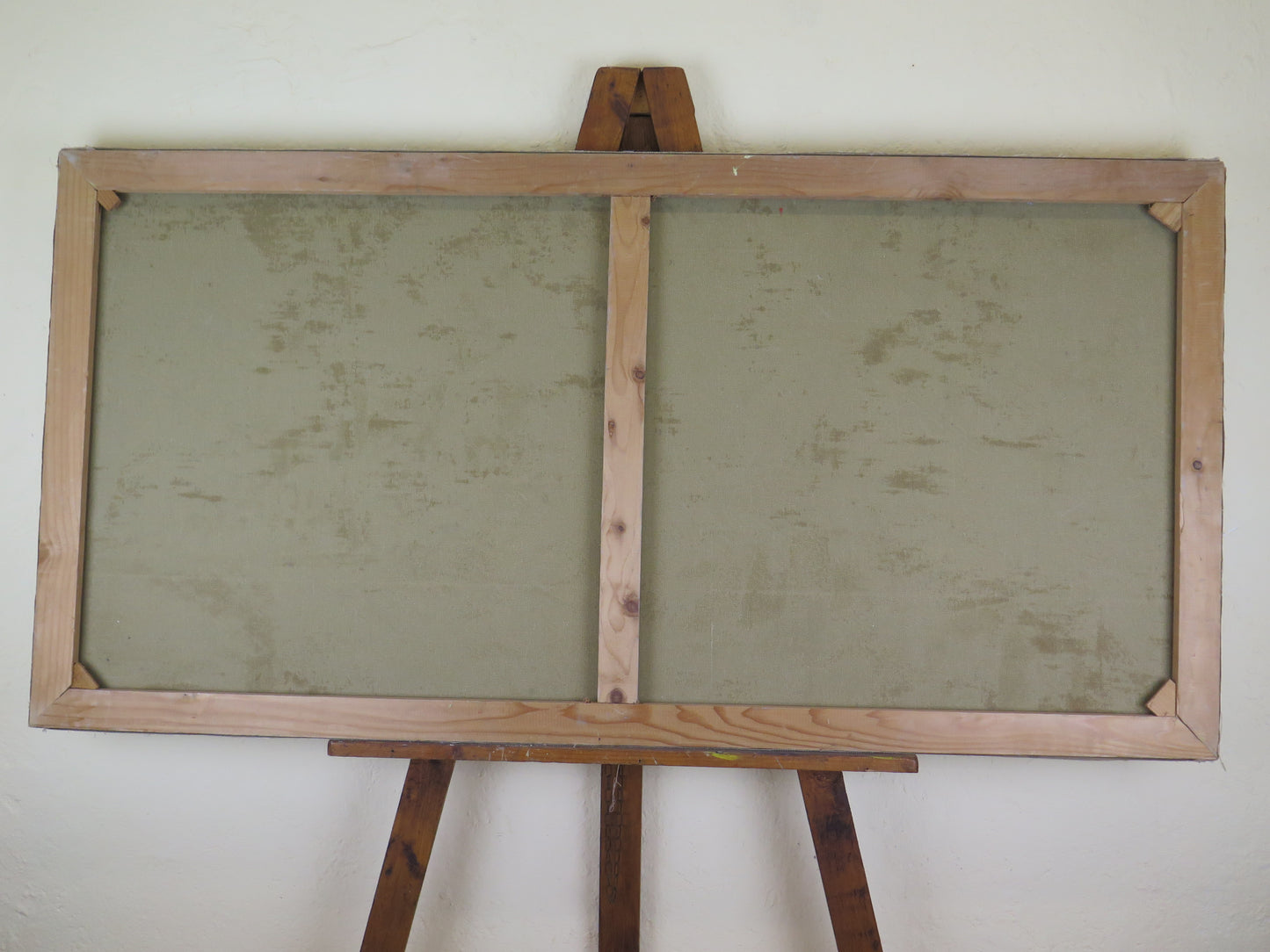 GRANDE QUADRO DIPINTO AD OLIO VINTAGE VEDUTA BORGO SUL MARE LAGO G. PANCALDI PS