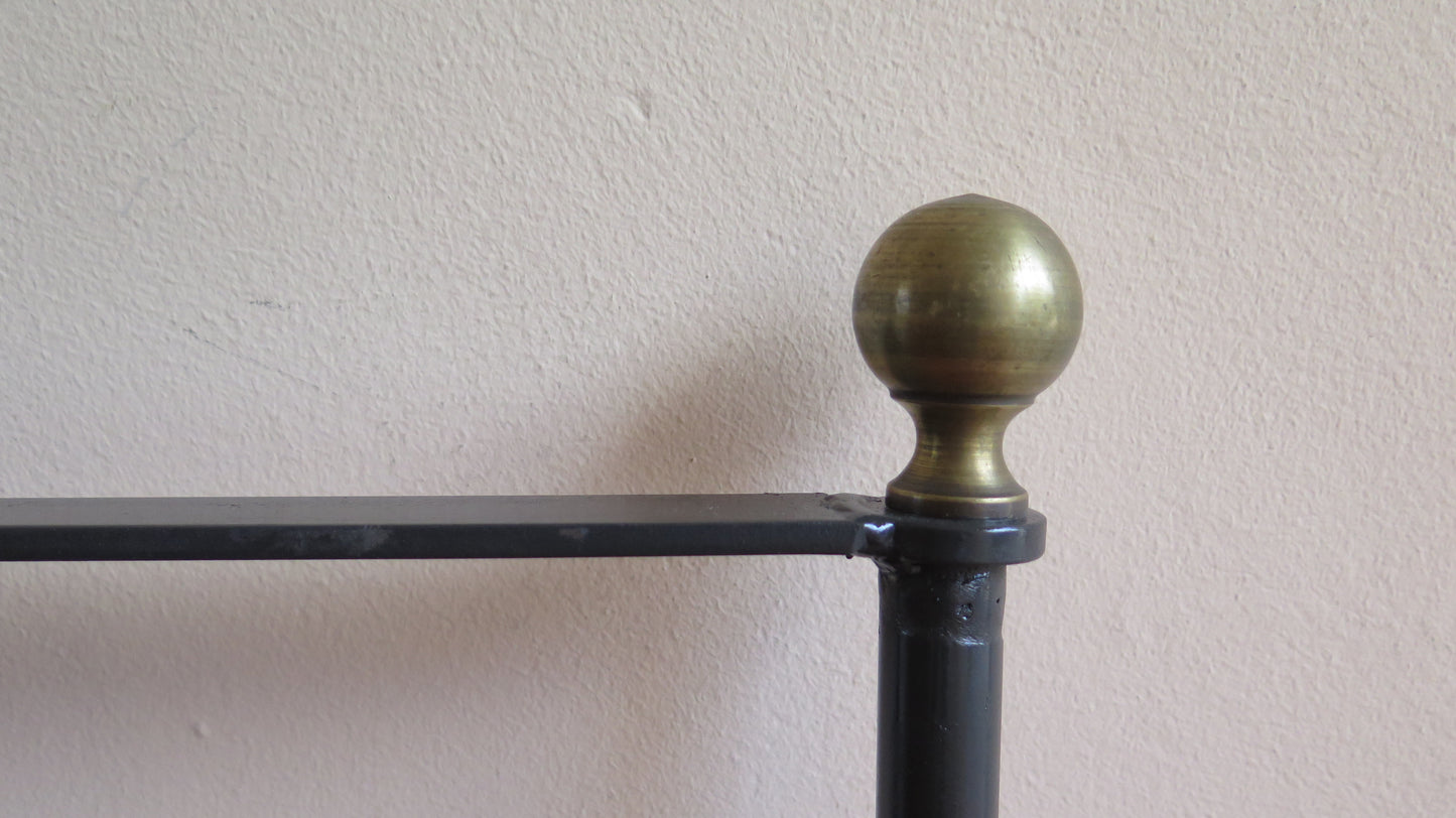 TESTIERA IN FERRO BATTUTO FORGIATO A MANO PER LETTO MATRIMONIALE TESTATA 30 CH