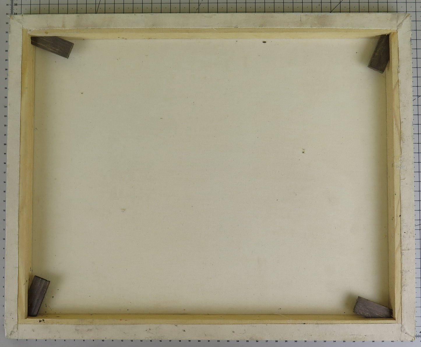 41x33 cm MARINA CON BARCHE ORMEGGIATE VECCHIO QUADRO DIPINTO OLIO SPAGNA MD13