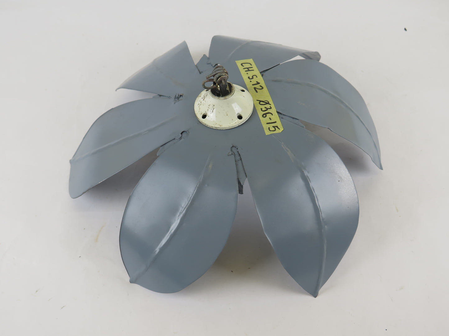 VINTAGE APPLIQUE DESIGN CHANDELIER CEILING LIGHT IRON WALL CEILING FLOWER CH.S.12