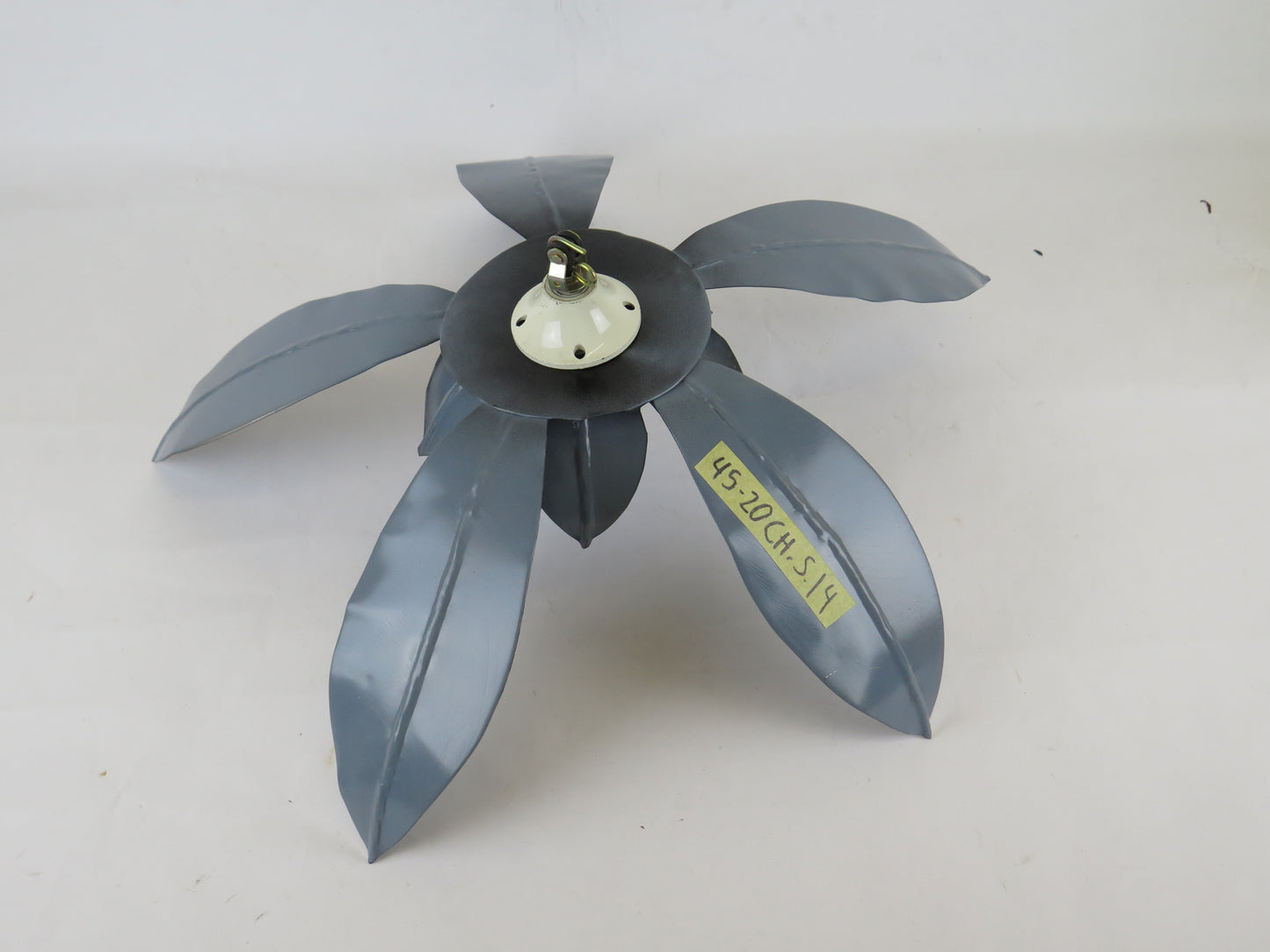 VINTAGE APPLIQUE DESIGN CHANDELIER CEILING LIGHT IRON WALL CEILING FLOWER CH.S.14