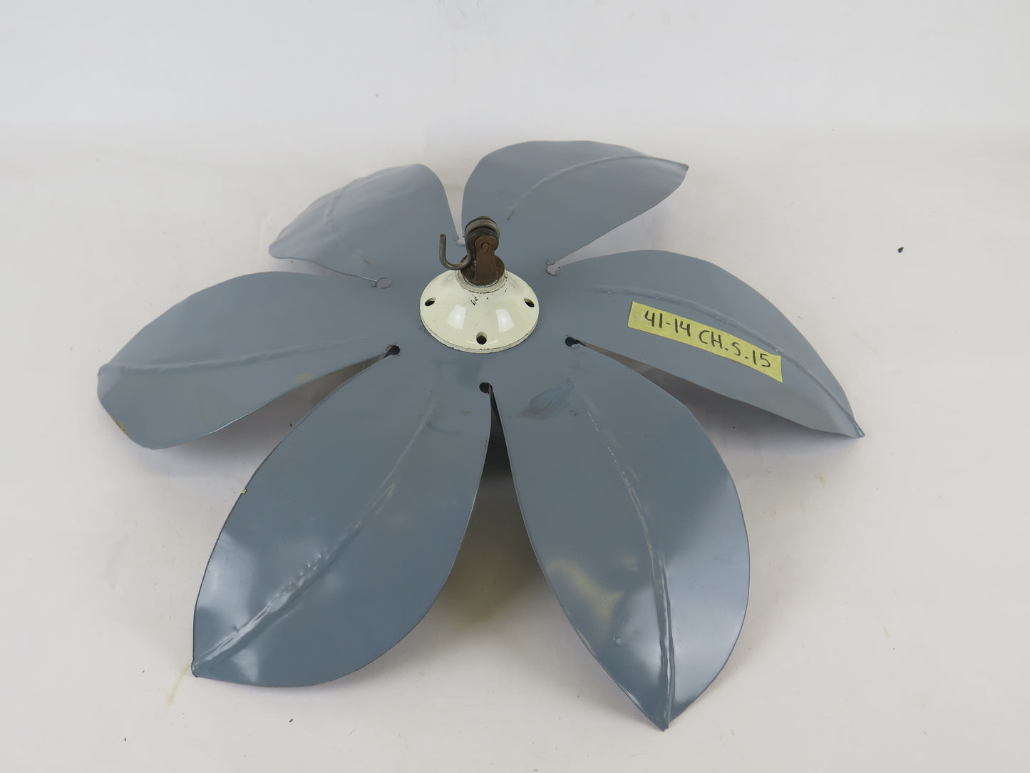 VINTAGE APPLIQUE DESIGN CHANDELIER CEILING LIGHT IRON WALL CEILING FLOWER CH.S.15